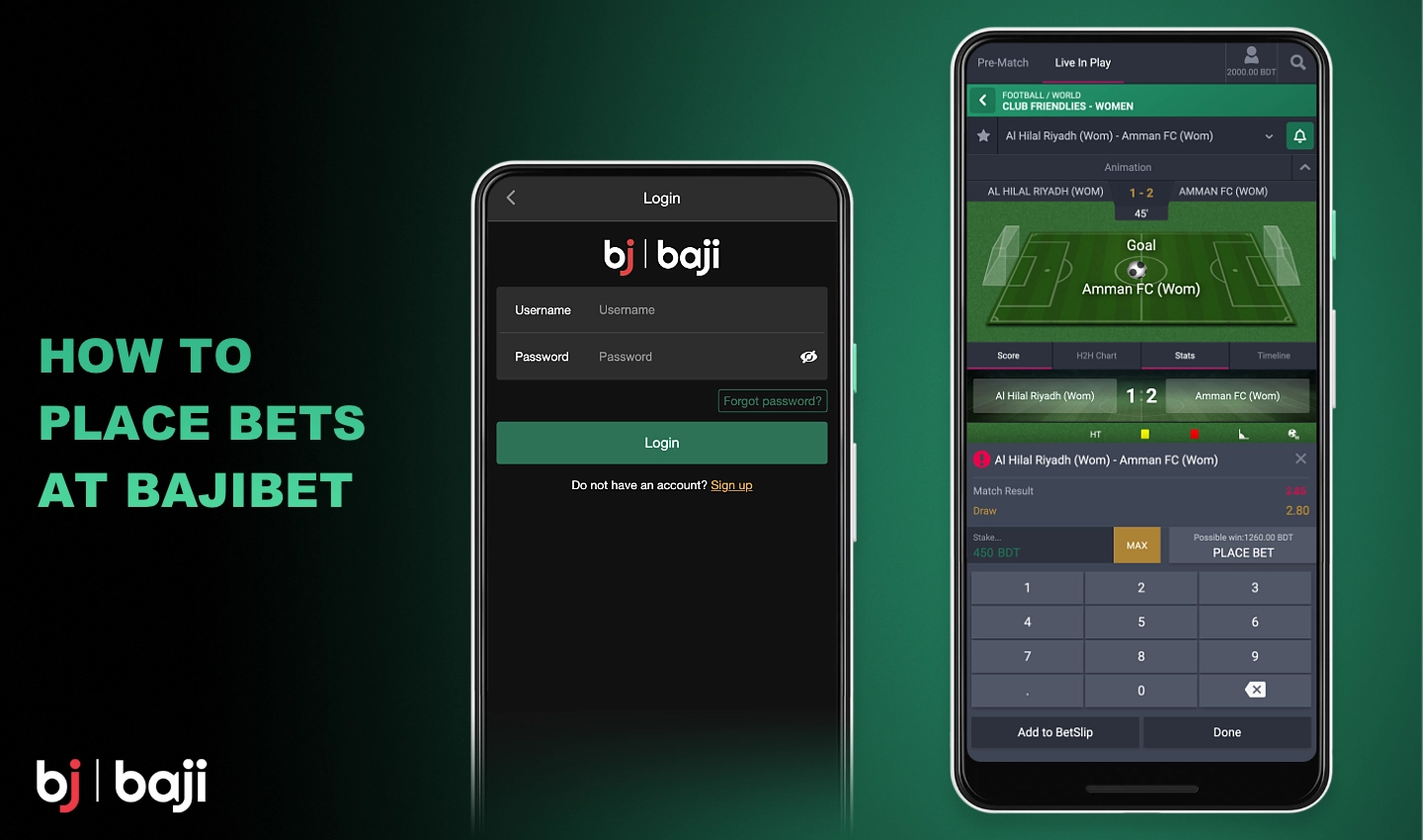 Baji پر کھیلوں پر شرط لگانے کے لیے آپ کو چند آسان اقدامات پر عمل کرنے کی ضرورت ہے۔