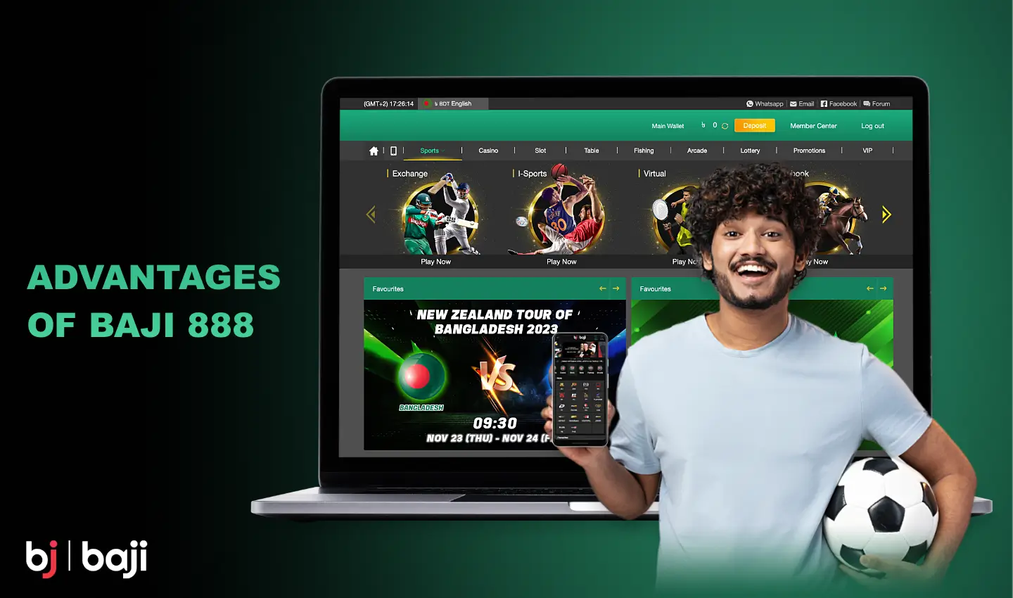 Unlike its competitors, the Baji 888 has a number of advantages